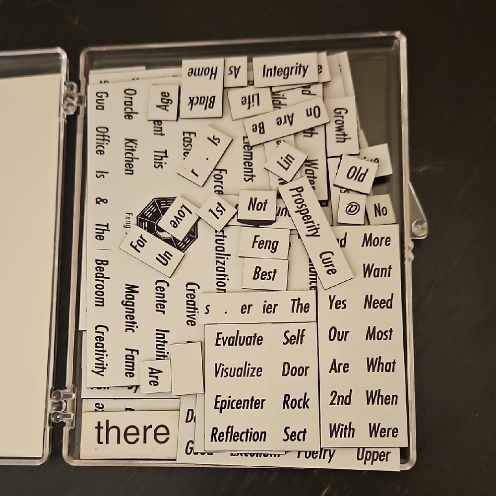 Feng Shui Word Magnets Set - Picture 2 of 4
